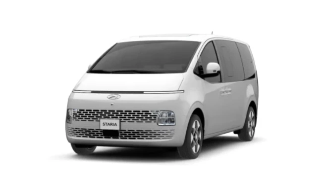 Hyundai Staria 2025 minivan — comfortable family Umrah taxi Jeddah to Makkah